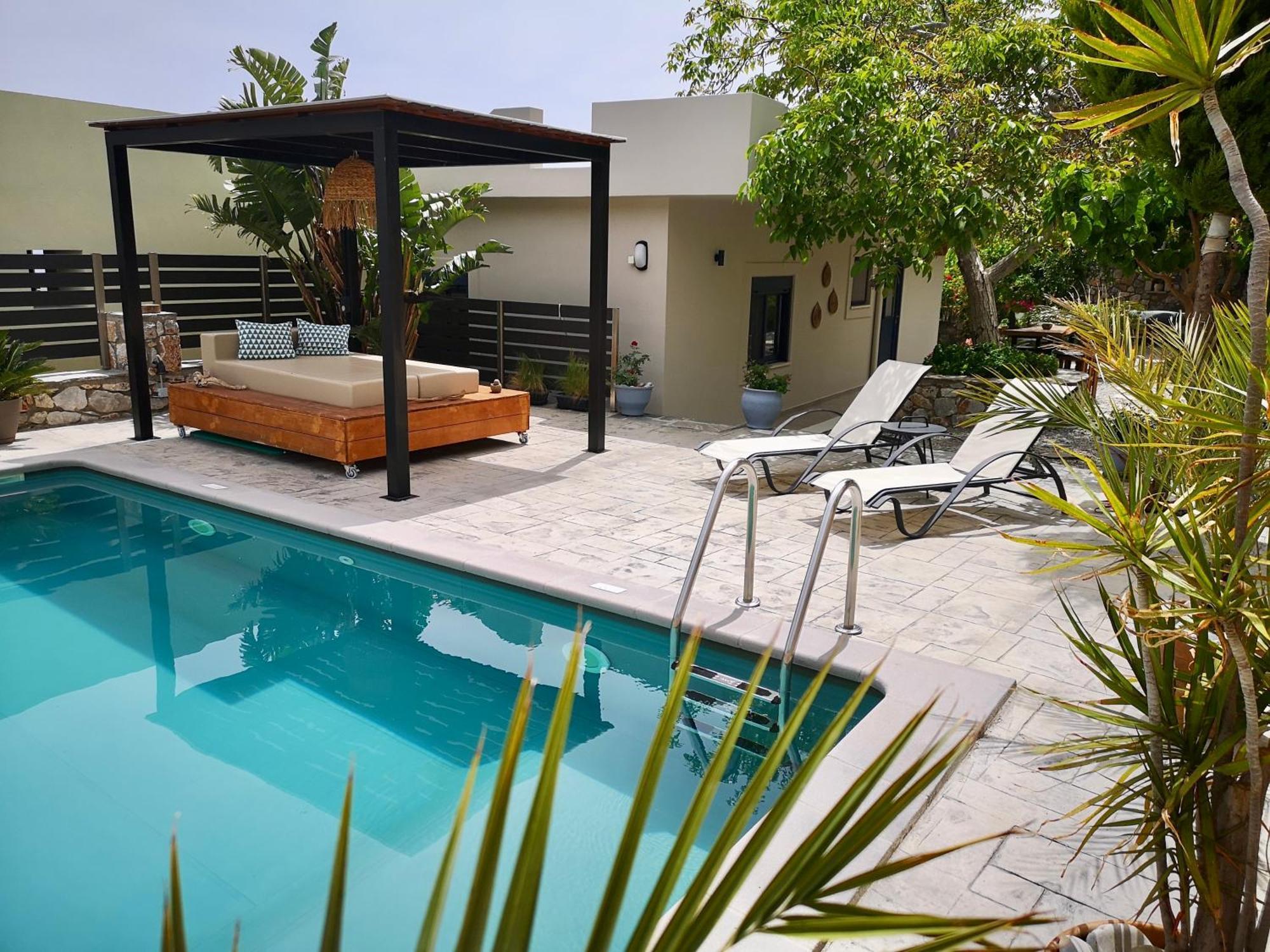 Spacious Maistrali Villa, Private Pool & Garden Rodhákinon Exterior foto